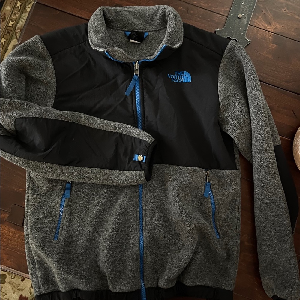 The North Face Boys Denali Fleece Zip Up Size L
